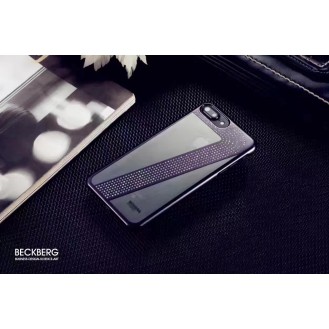 Edle Bling Hülle für iPhone 7 Schwarz