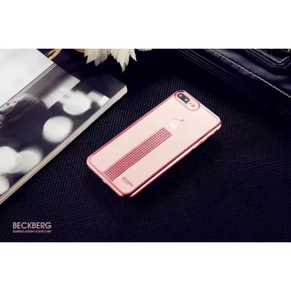 Edle Bling Hülle für iPhone 7 Rosa
