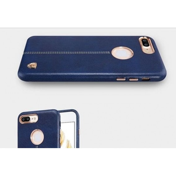 Nillkin Englon Leder Case iPhone 7 Plus Blau