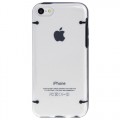 Transparent Bumper Hülle Hard Case Schwarz iPhone 5C