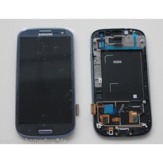 Samsung Galaxy S3 i9300 Display LCD Touchscreen Blau