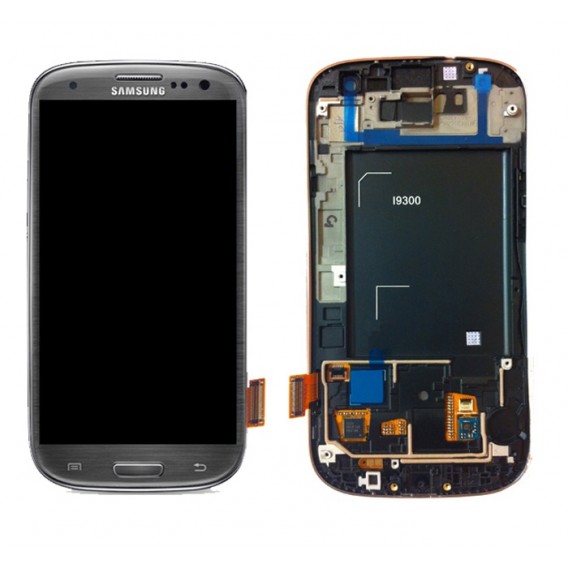 Samsung Galaxy S3 i9300 Display LCD Touchscreen Grau