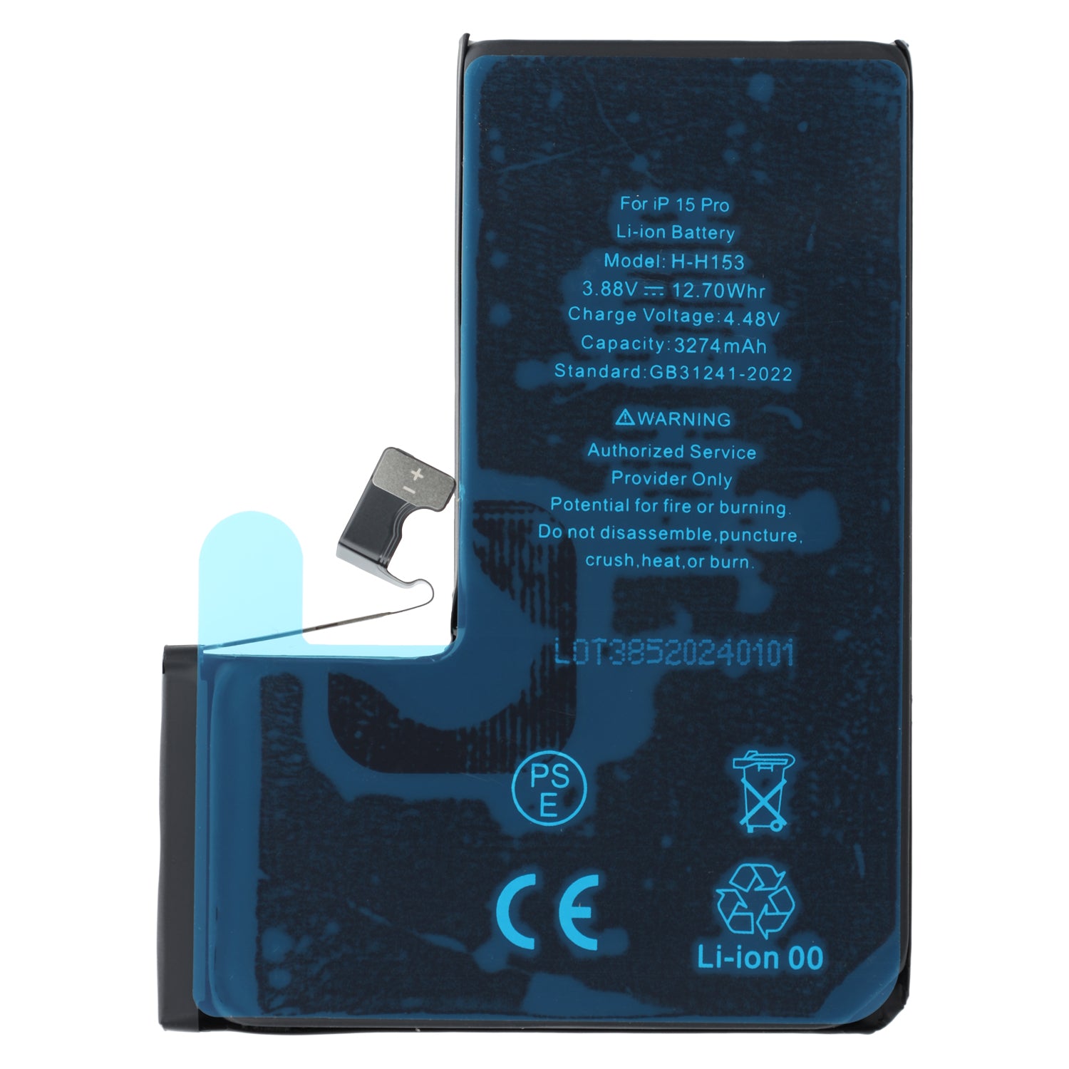 iPhone 15 Pro Max – (3274 mAh),Li-Ion