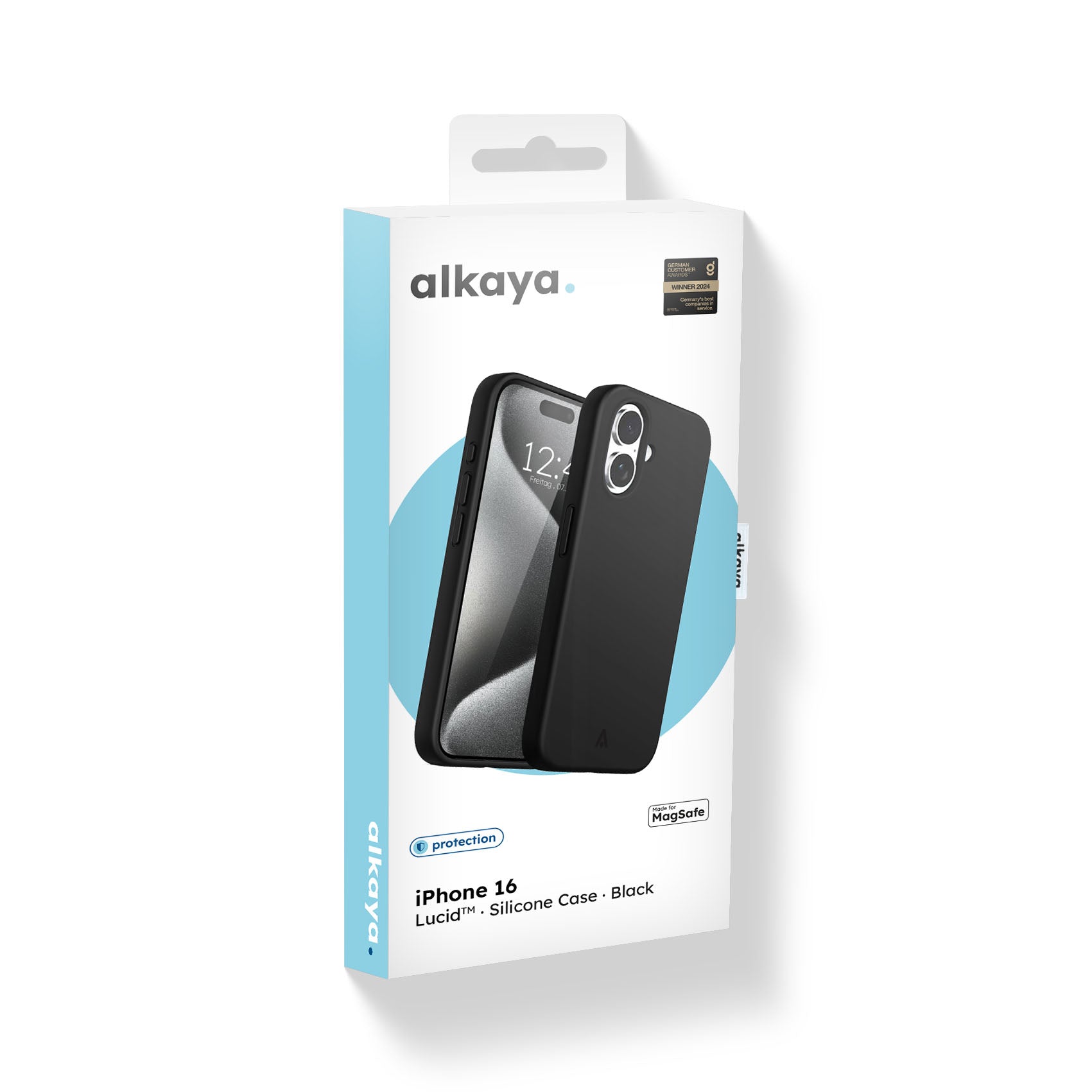 iPhone 16 Alkaya. Leather Case LUCID – MagSafe Kompatible Leder Handyhülle - Phonebazaar