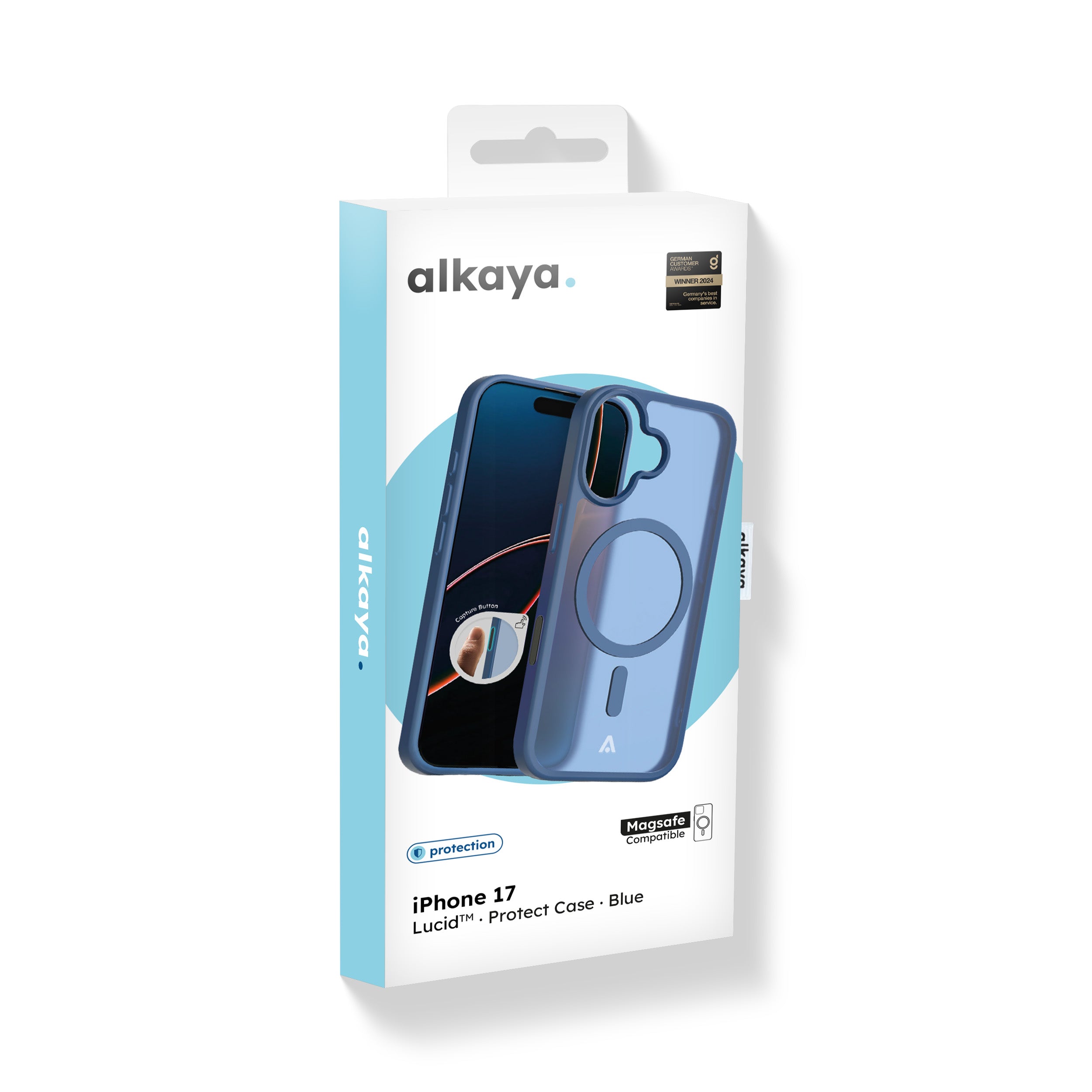 alkaya. | LUCID™ Protect Case kompatibel mit MagSafe, Blau iPhone 17