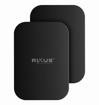 Rixus  Telefon Magnetplatten-Set (4er-Pack, Schwarz) - Phonebazaar