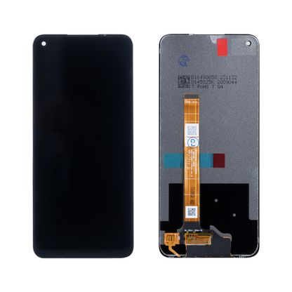 Oppo A52, A72 4G, A92 Display und Digitizer ohne Rahmen, Schwarz, OEM