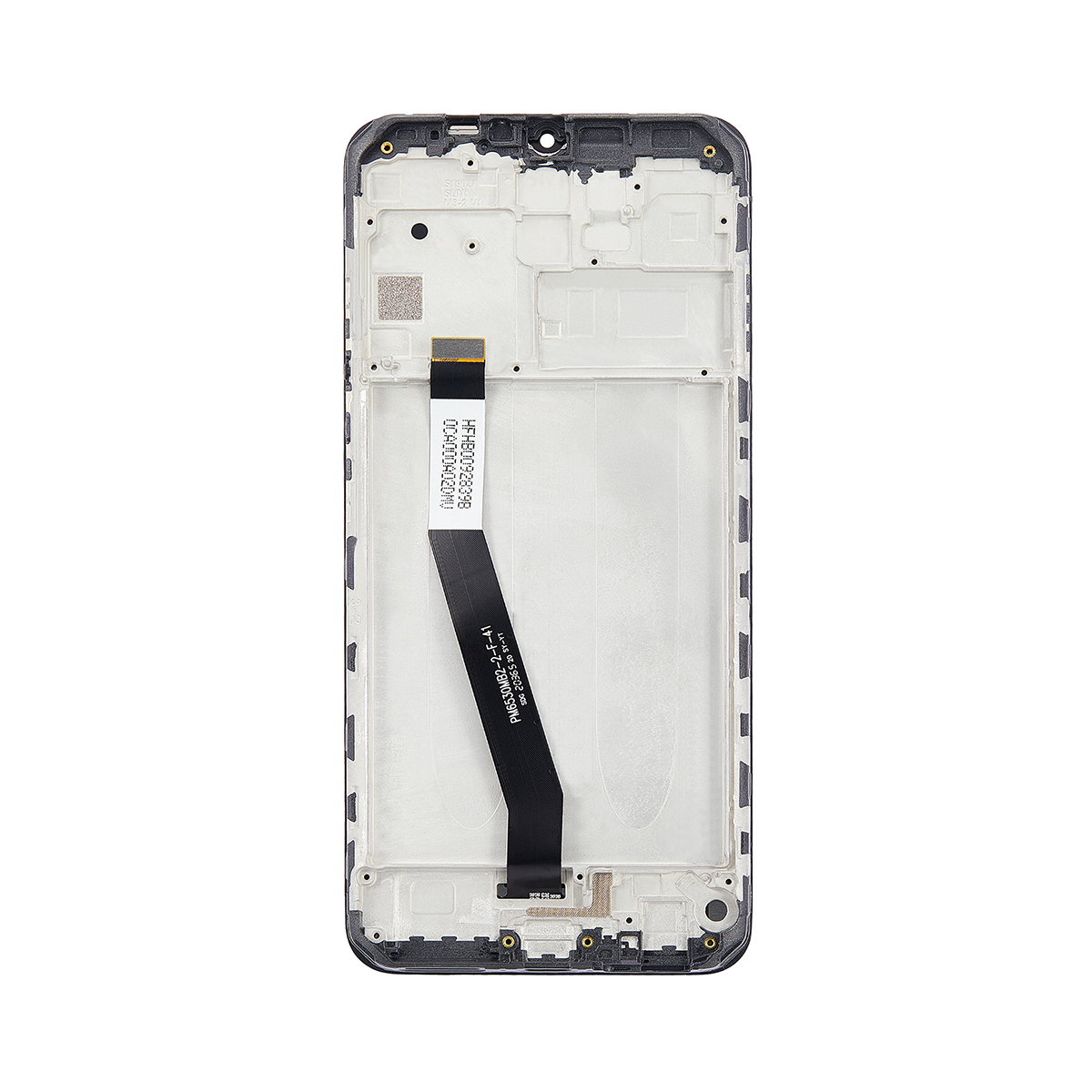 Xiaomi Redmi 9 Display und Digitizer mit Rahmen, Carbongrau (OEM)