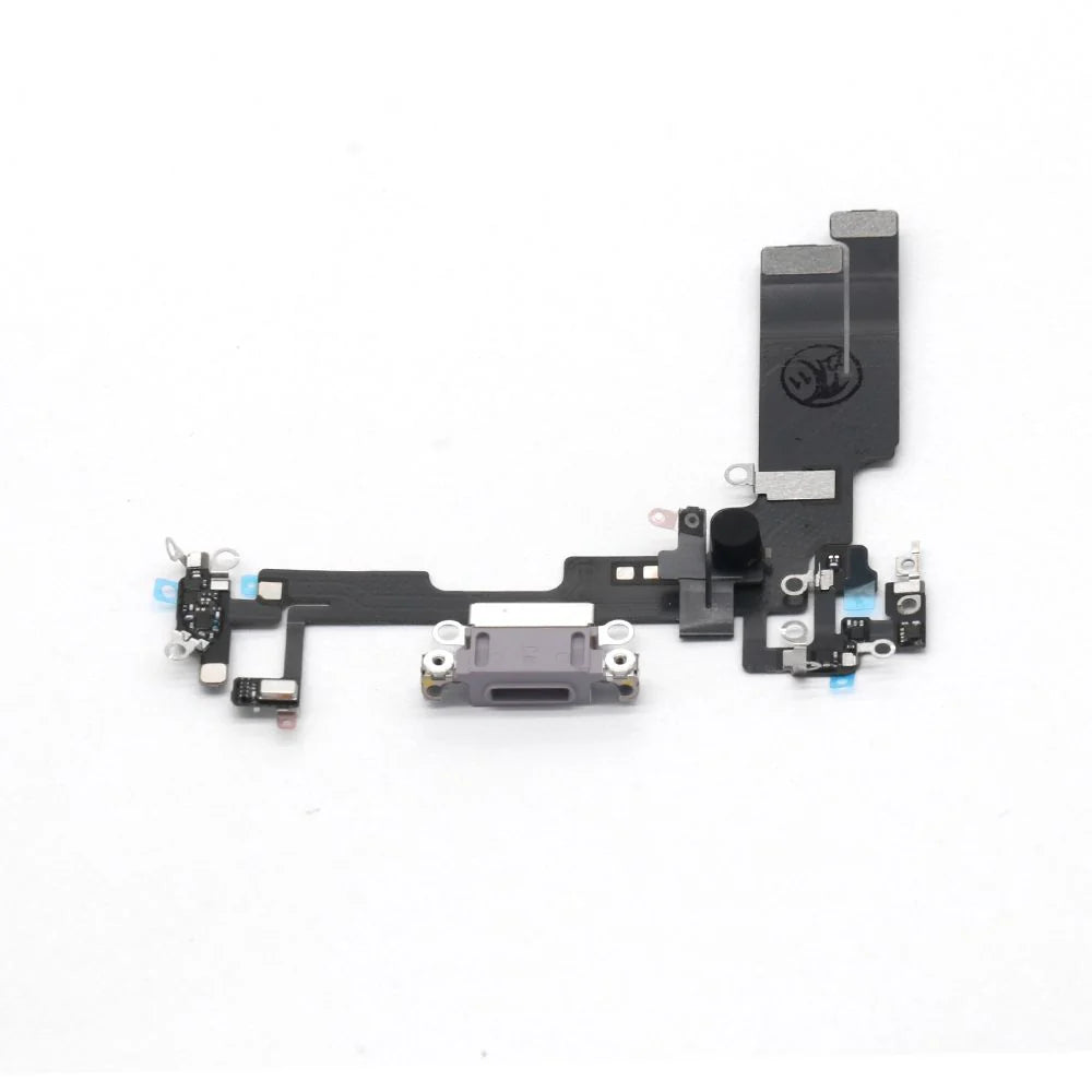 Für iPhone 14 Systemanschluss-Flexplatine (Gelb, Blau, Schwarz, Silber, Rot, Violett.)