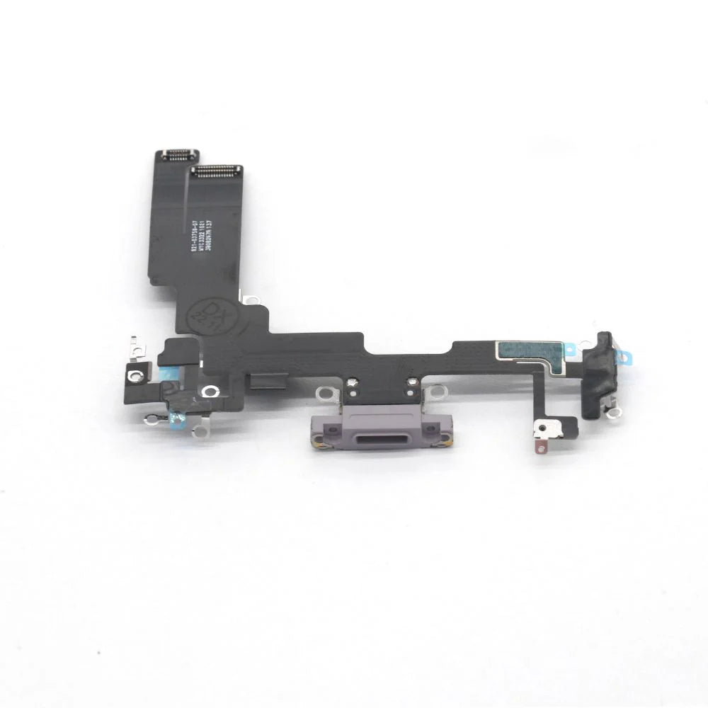 Für iPhone 14 Systemanschluss-Flexplatine (Gelb, Blau, Schwarz, Silber, Rot, Violett.)