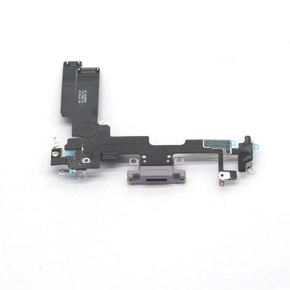 Für iPhone 14 Systemanschluss-Flexplatine (Gelb, Blau, Schwarz, Silber, Rot, Violett.)