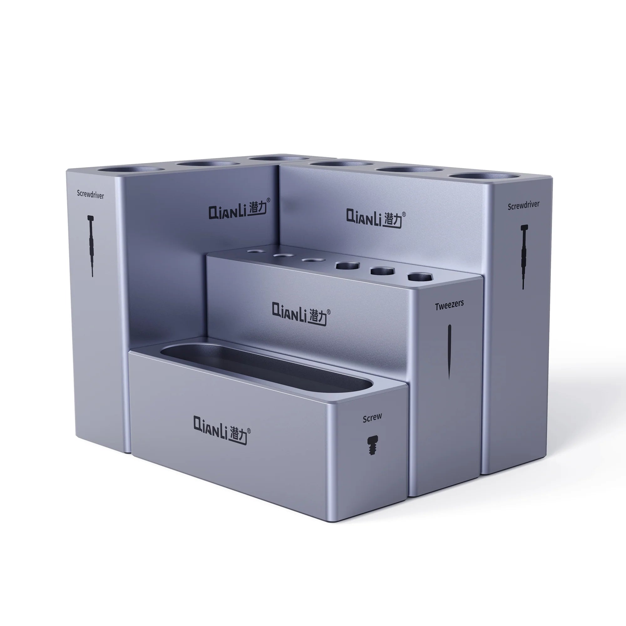 Qianli iCube Modulares Organizer Set Aluminium Werkstatt Halter