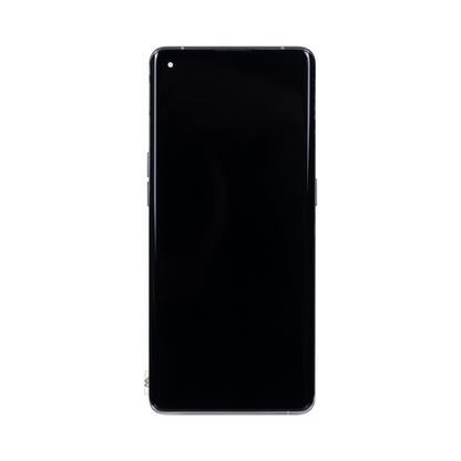 Oppo Find X5 Display und Digitizer mit Rahmen, Weiß (OEM)