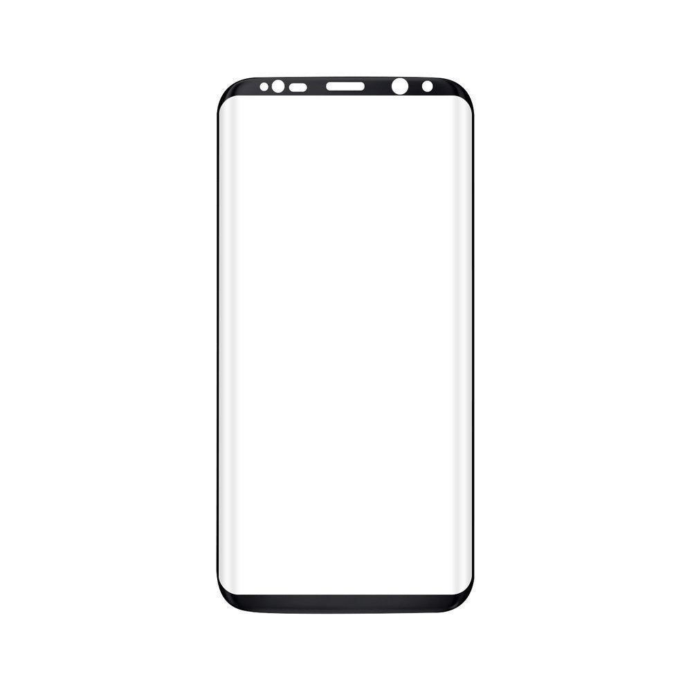 Samsung S8 Plus Panzerglas Curved Schwarz