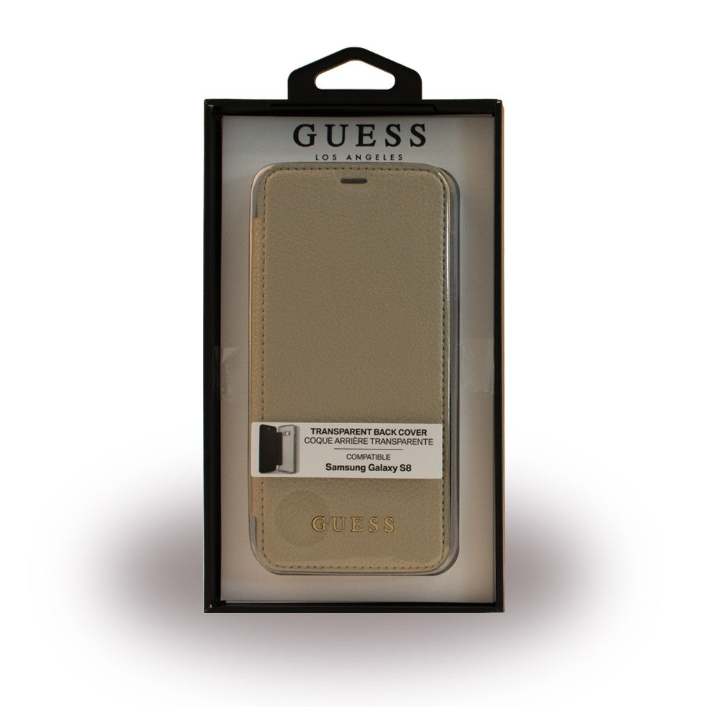 Book Case Guess Samsun Galaxy S8 GUFLBKS8IGLTBK