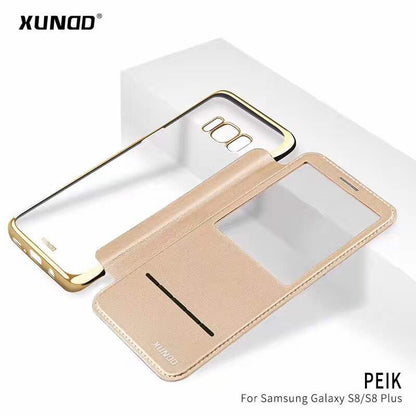 Xundo View Book Case Galaxy S8 Gold