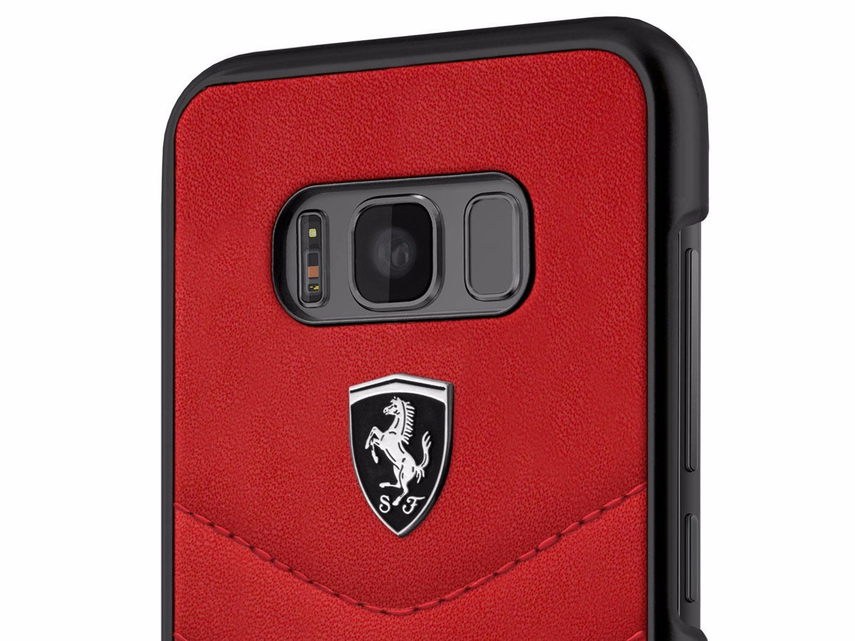 Ferrari Heritage Leder Hardcover Galaxy S8+