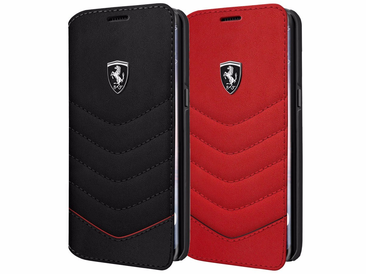 Ferrari Heritage Leder Book Case Galaxy S8 Plus