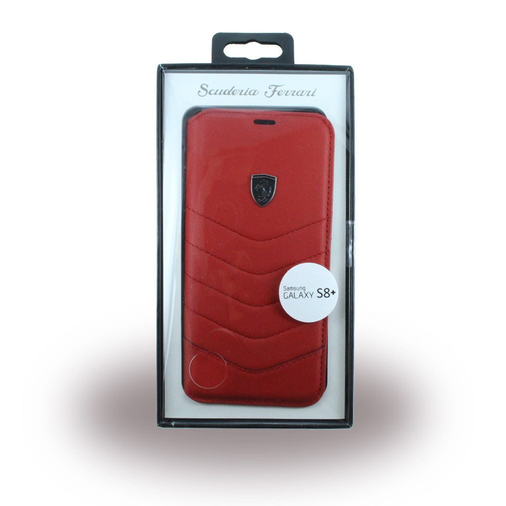 Ferrari Heritage Leder Book Case Galaxy S8 Plus