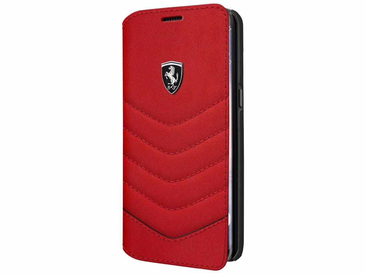 Ferrari Heritage Leder Book Case Galaxy S8 Plus