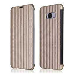 Book Case Galaxy S8 Gold Plato