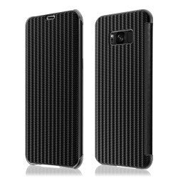 Book Case Galaxy S8 Schwarz Plato