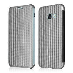 Book Case Galaxy A5 2017 Silber Plato