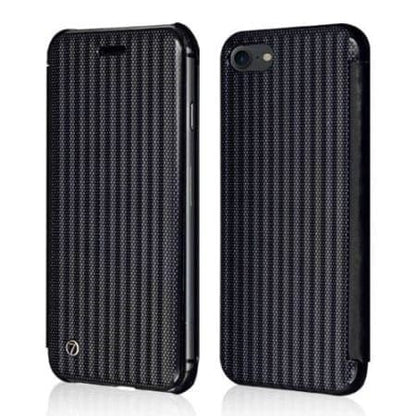 Book Case iPhone 7 Schwarz Plato