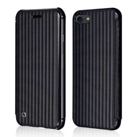 Book Case iPhone 7 Schwarz Plato