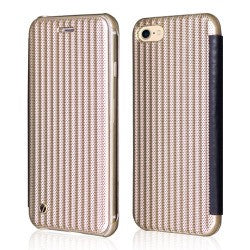Book Case iPhone 7 Gold Plato