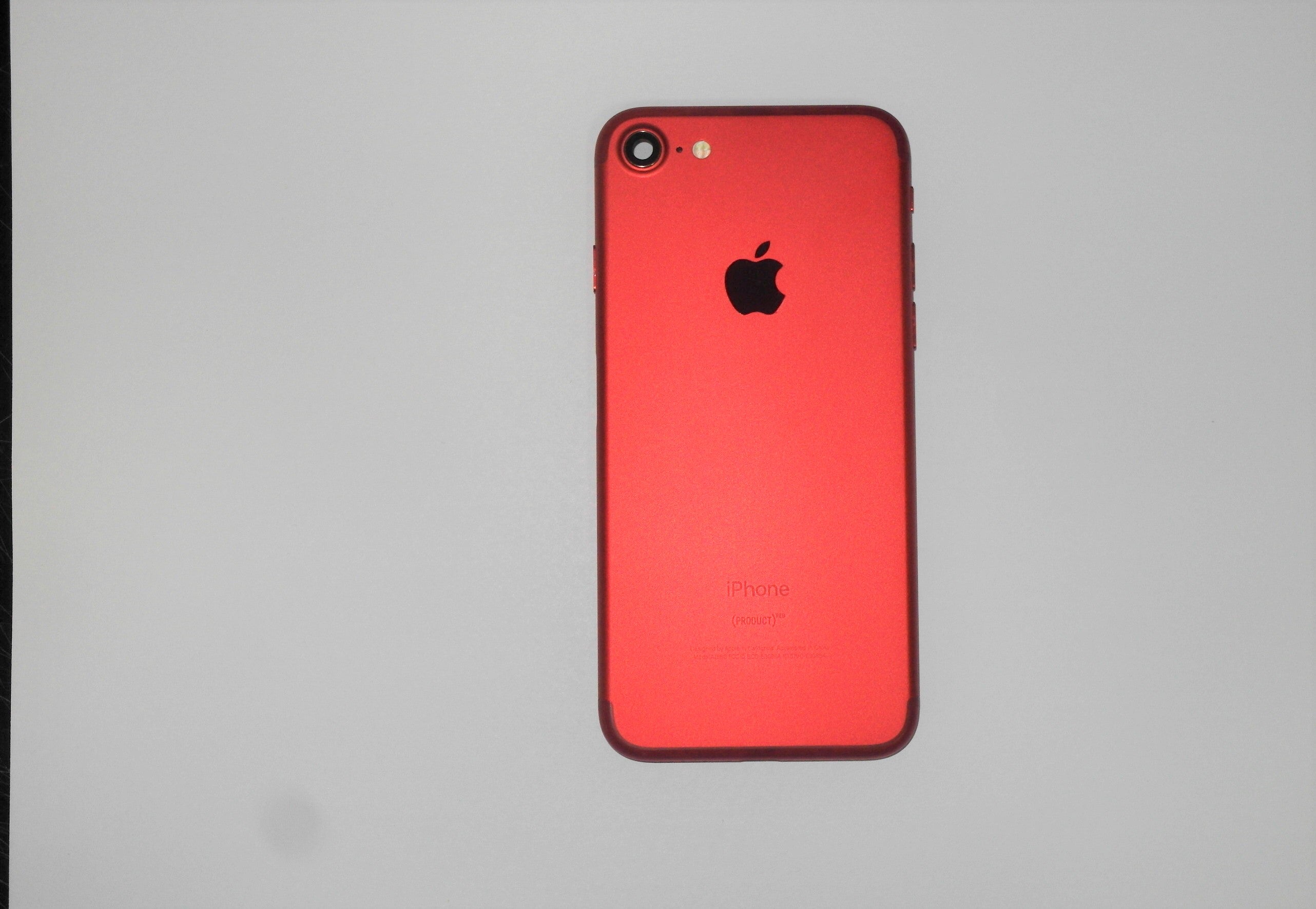iPhone 7 Backcover Gehäuse Rahmen mit Tasten Vormontiert Rot