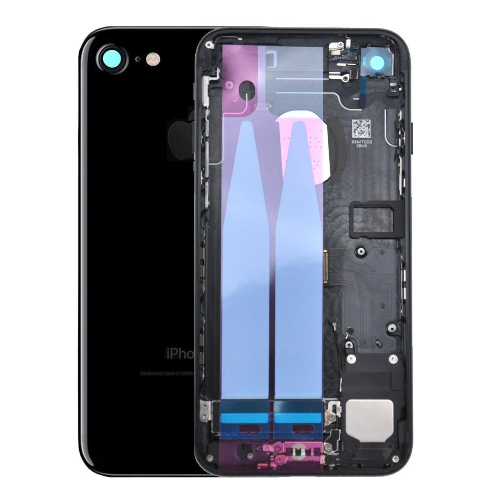 iPhone 7 Backcover Gehäuse Rahmen mit Tasten Vormontiert Jet