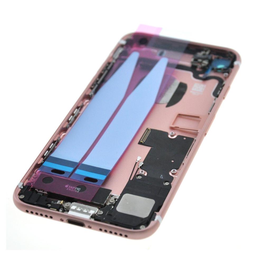 iPhone 7 Backcover Gehäuse Rahmen mit Tasten Vormontiert Rosa