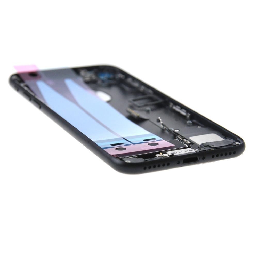 iPhone 7 Backcover Gehäuse Rahmen mit Tasten Vormontiert Schwarz