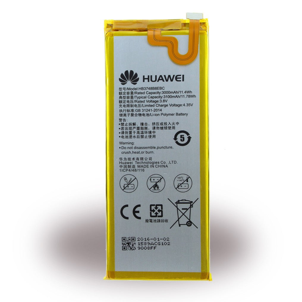 Huawei Ascend G7 - HB3748B8EBC - Lithium Ionen Polymer Akku -