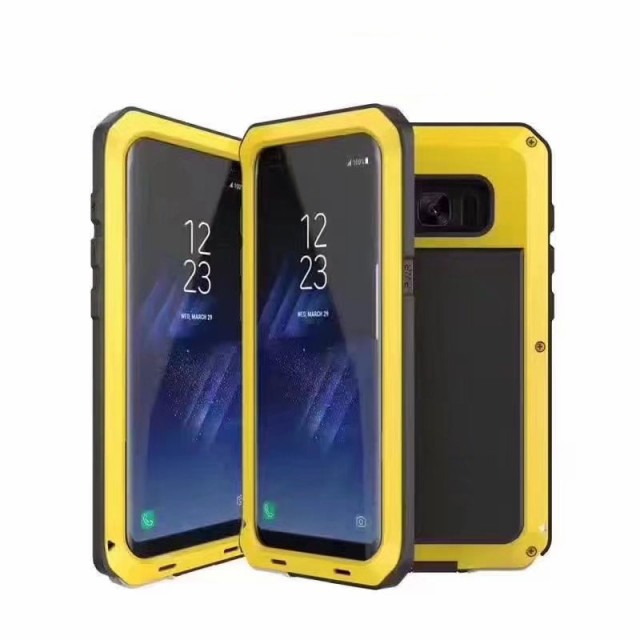 POWERFUL 360° Alu Hülle G950F Galaxy S8 Gelb