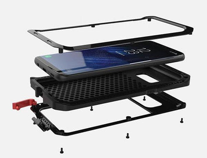 POWERFUL 360° Alu Hülle G950F Galaxy S8 Gelb