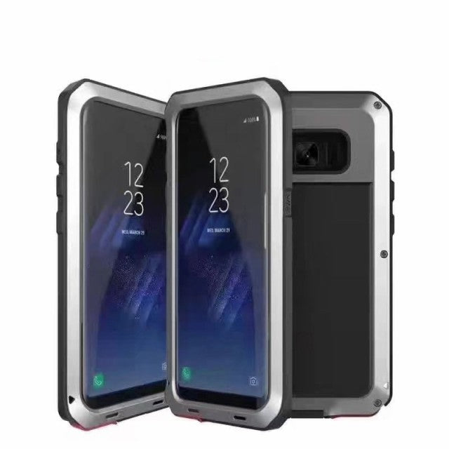 POWERFUL 360° Alu Hülle G950F Galaxy S8 Grau