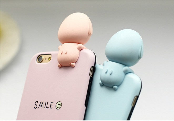 Selfie Licht Case iPhone 7 Plus Pink