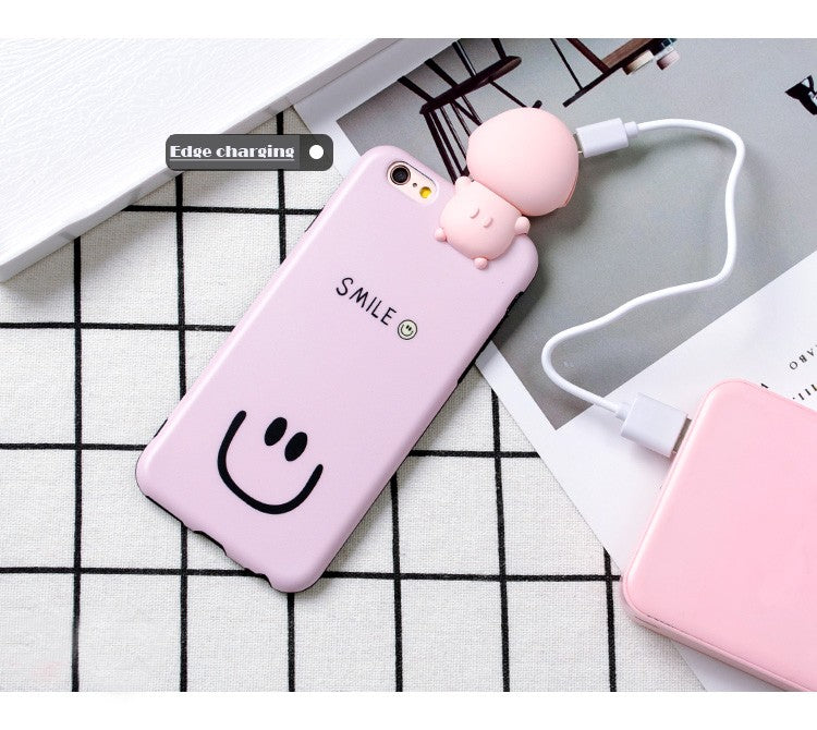 Selfie Licht Case iPhone 7 Plus Blau
