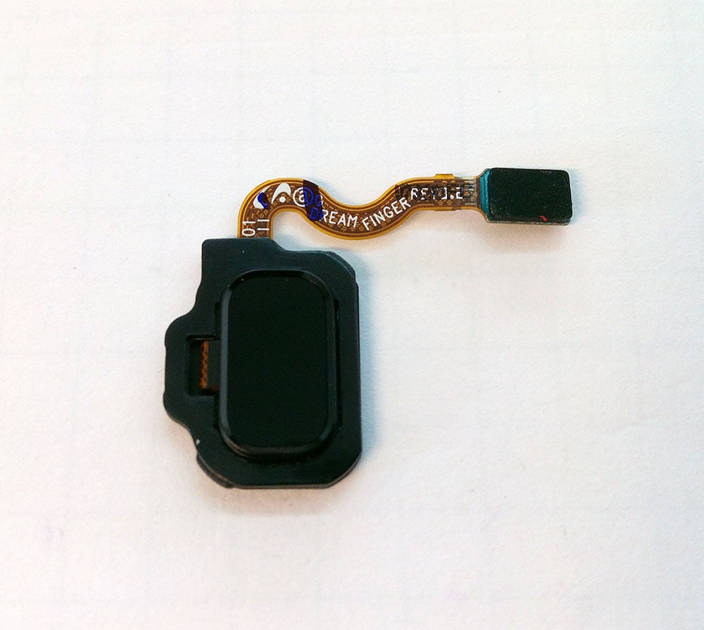 Home Key Fingerprint Sensor Galaxy S8 Schwarz