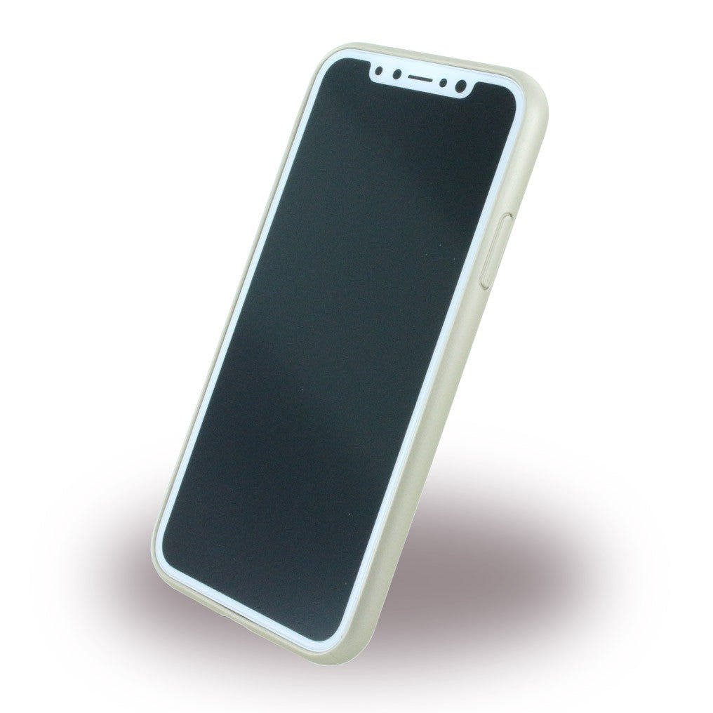 Guess - Iridescent - Hardcover - iPhone X Beige