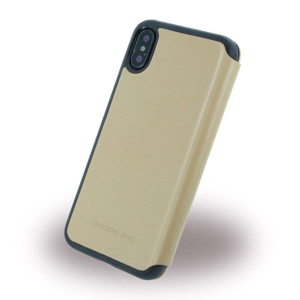 Mercedes Benz - Pattern III - Leder Book Cover - Apple iPhone X