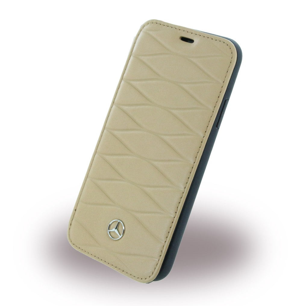 Mercedes Benz - Pattern III - Leder Book Cover - Apple iPhone X