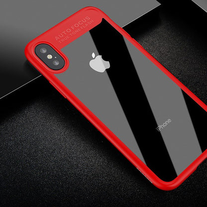 Baseus Silikon PC Hülle iPhone X Rot
