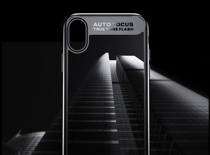 Baseus Silikon PC Hülle iPhone X Weiss