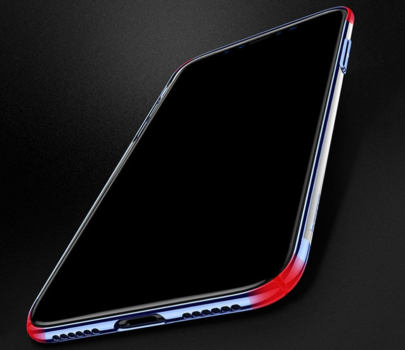 Baseus Silikon Hülle iPhone X Weiss
