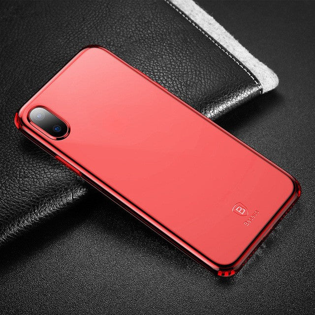 Baseus Silikon Case iPhone X Rot