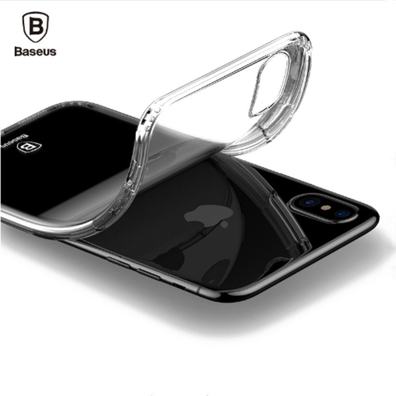 Baseus Silikon Case iPhone X Rot