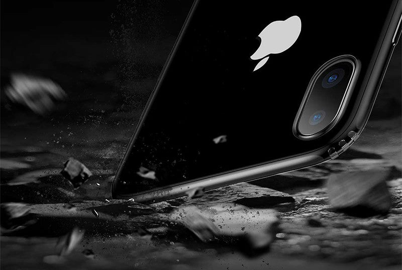 Baseus Silikon Case iPhone X Schwarz